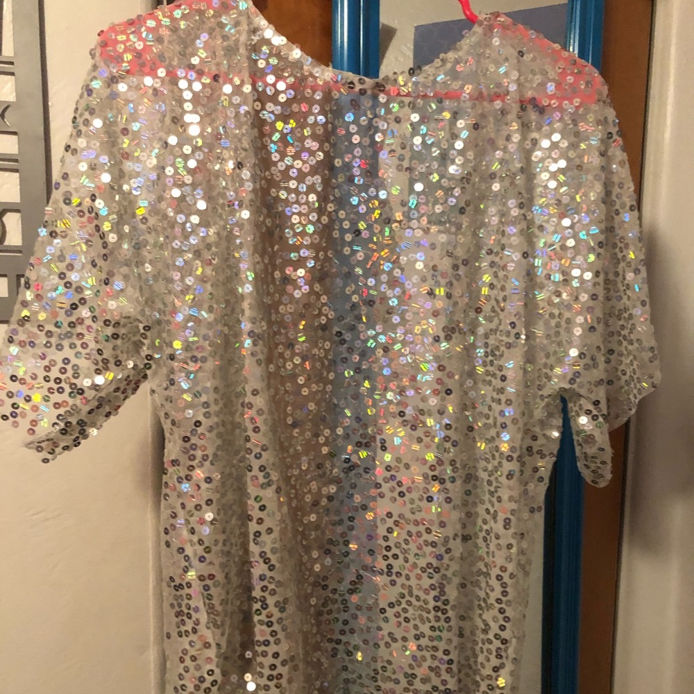 Sequin Kimono